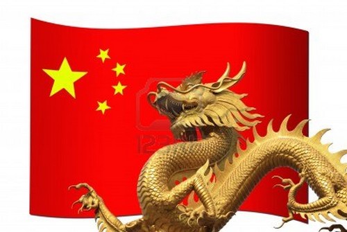 Photo du drapeau de chine